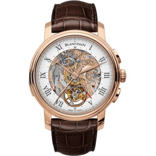 Replica Blancpain Le Brassus Carrousel Minute Repeater Flyback Chronograph Red Gold Watch